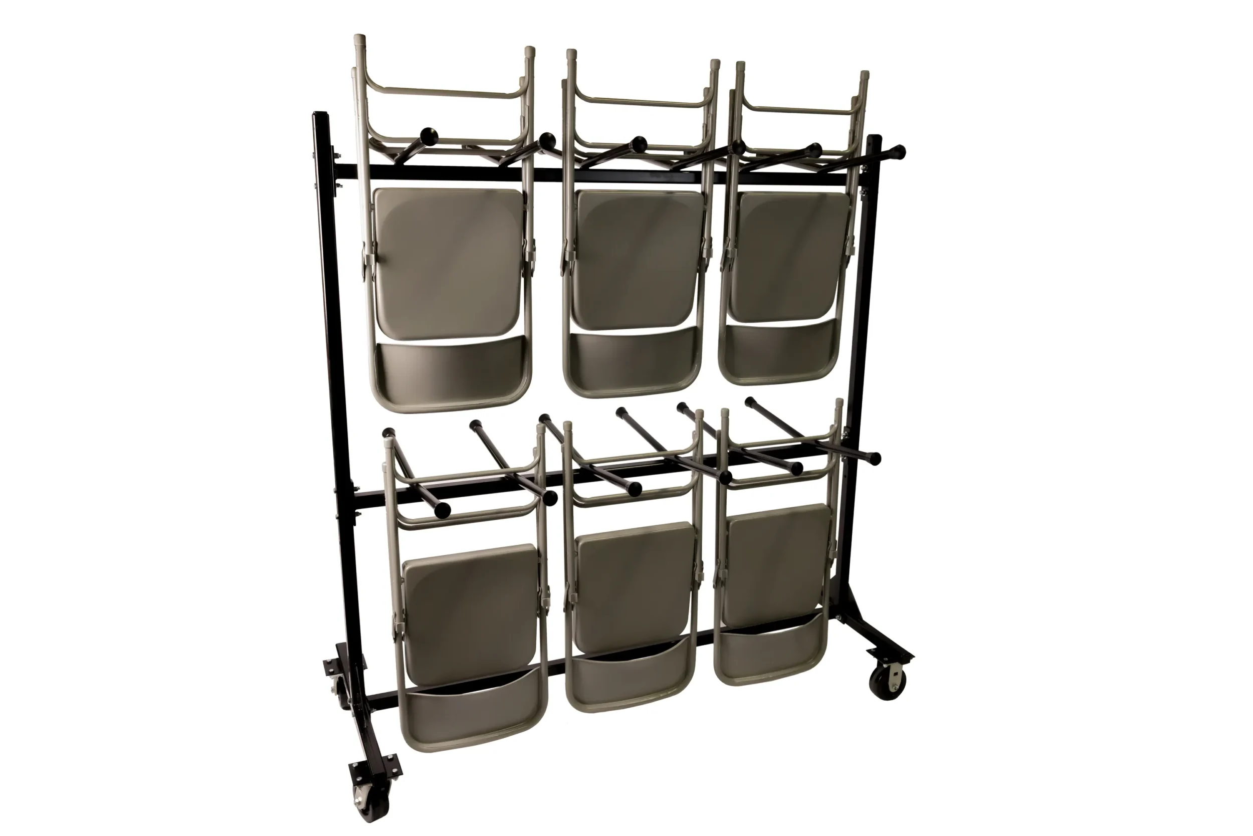 Storage cart with hooks