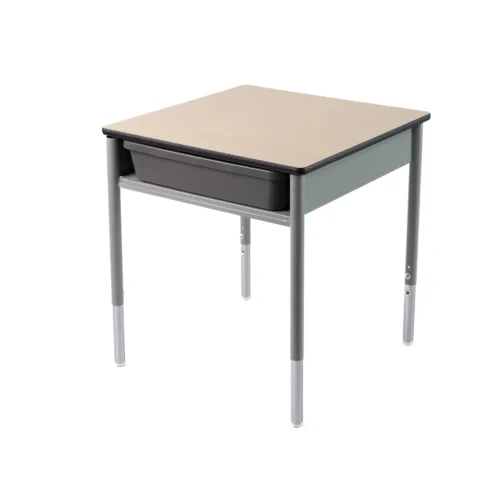 Pupitre devant ouvert à pattes carrées ou rondes