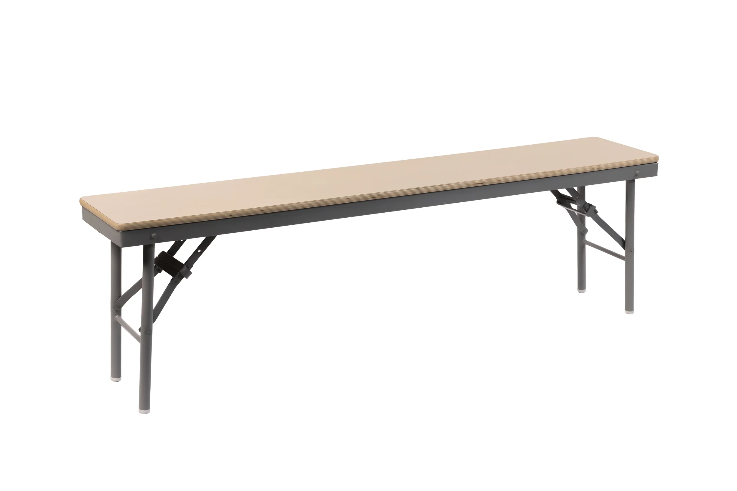 Bench with folding legs