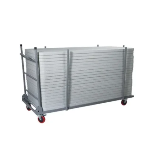 Cart for rectangular tables